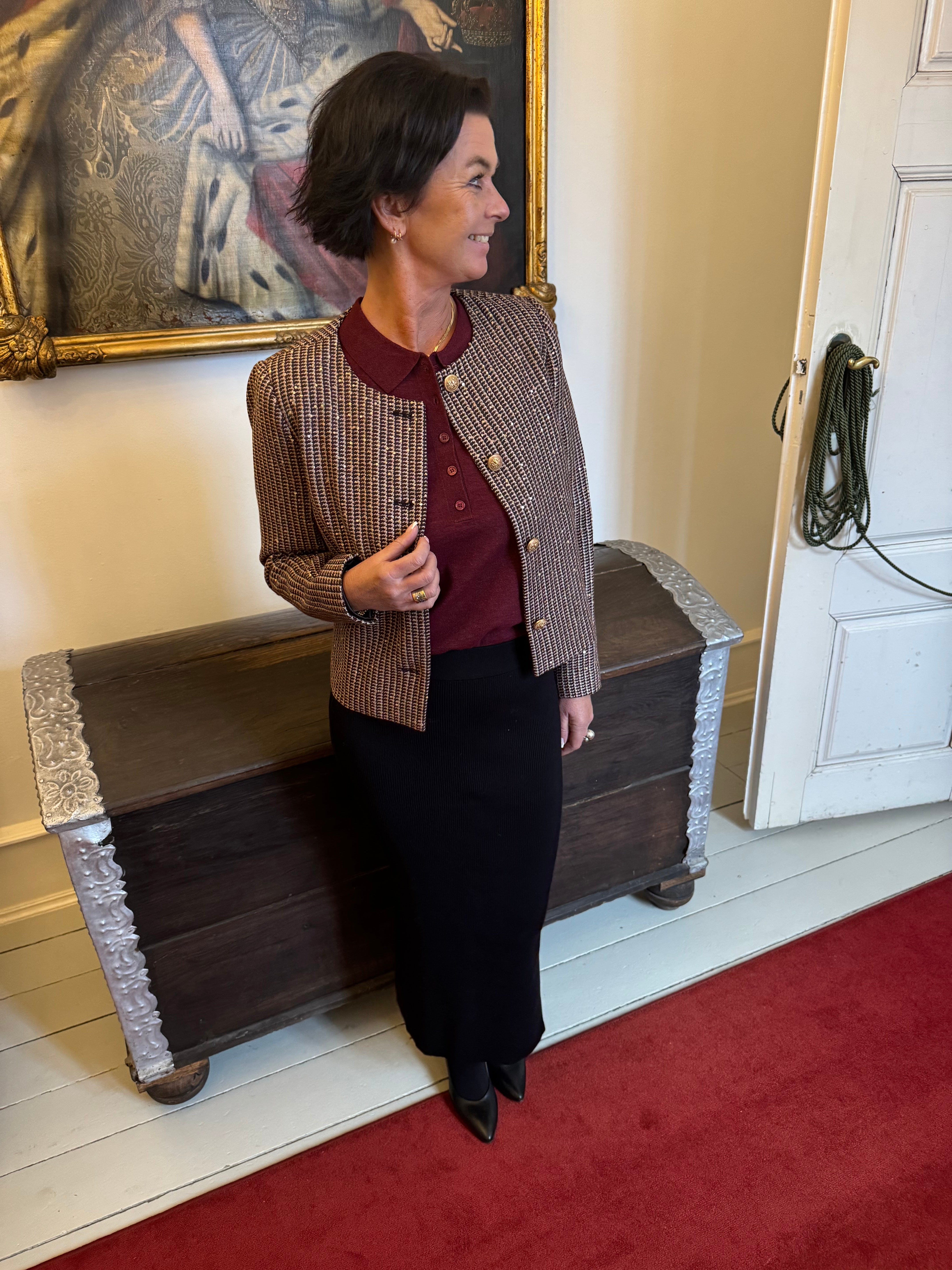 PBO Blazer - Pixie Blazer i Bordeaux