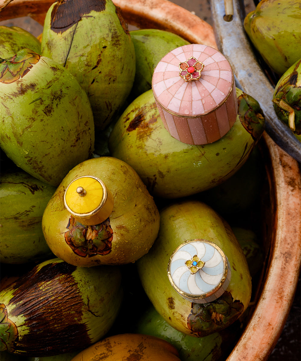 Doing Goods Box - Bailey Circus Box Small i Yellow