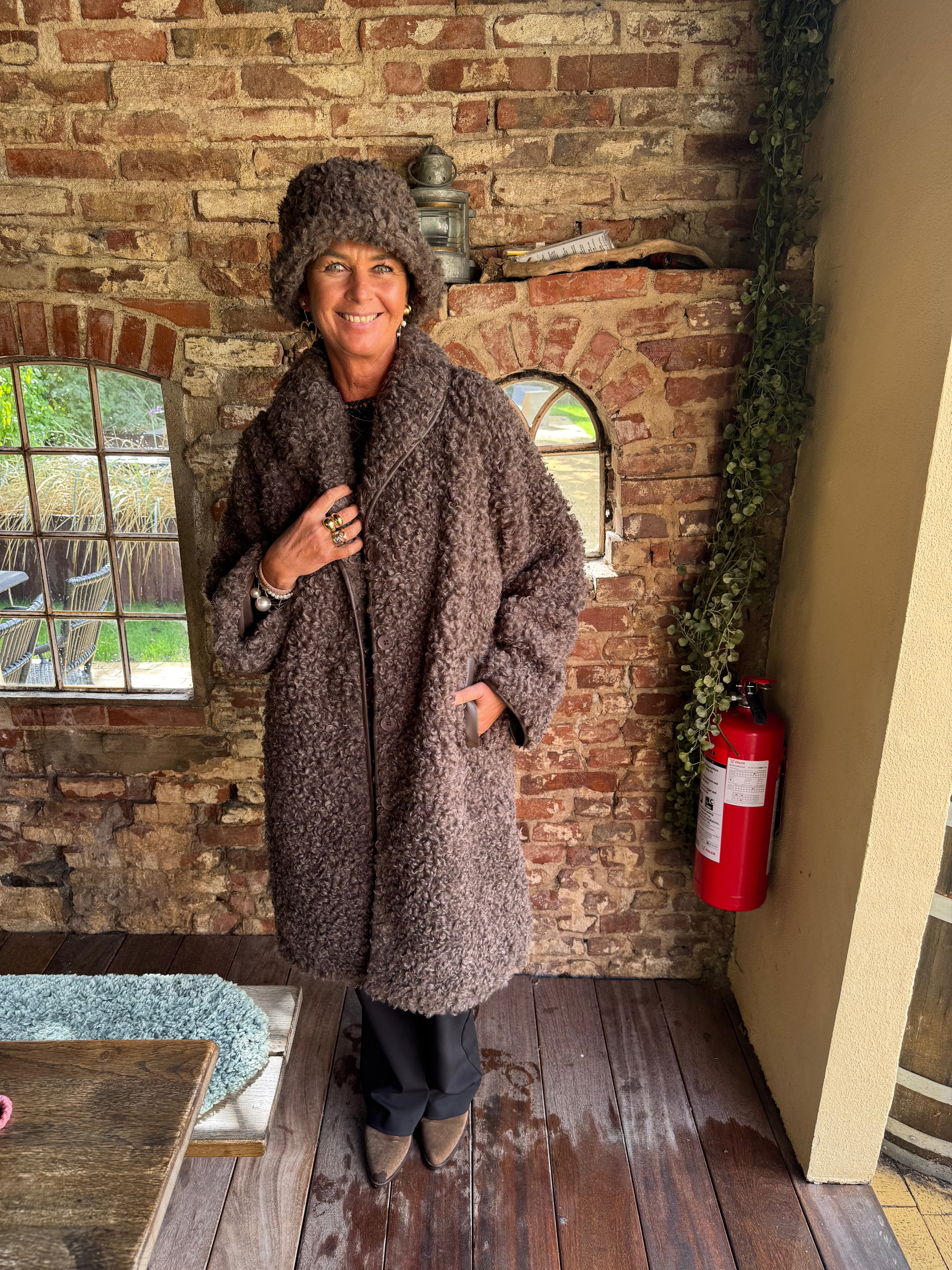 Lollys Laundry Hat - WillowLL Bøllehat i Dark Mokka