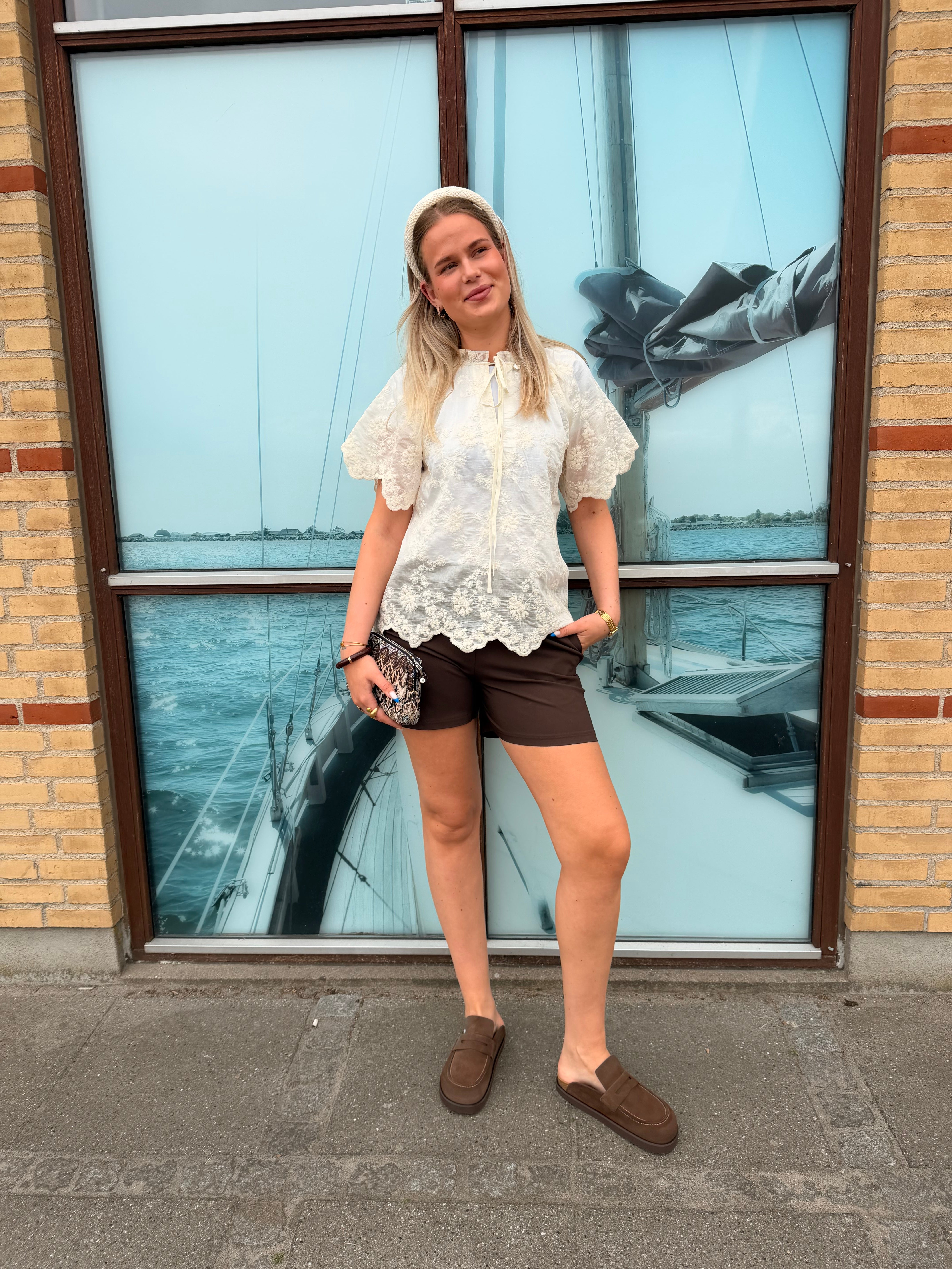 Lollys Laundry Bluse - KaliLL Bluse i Creme