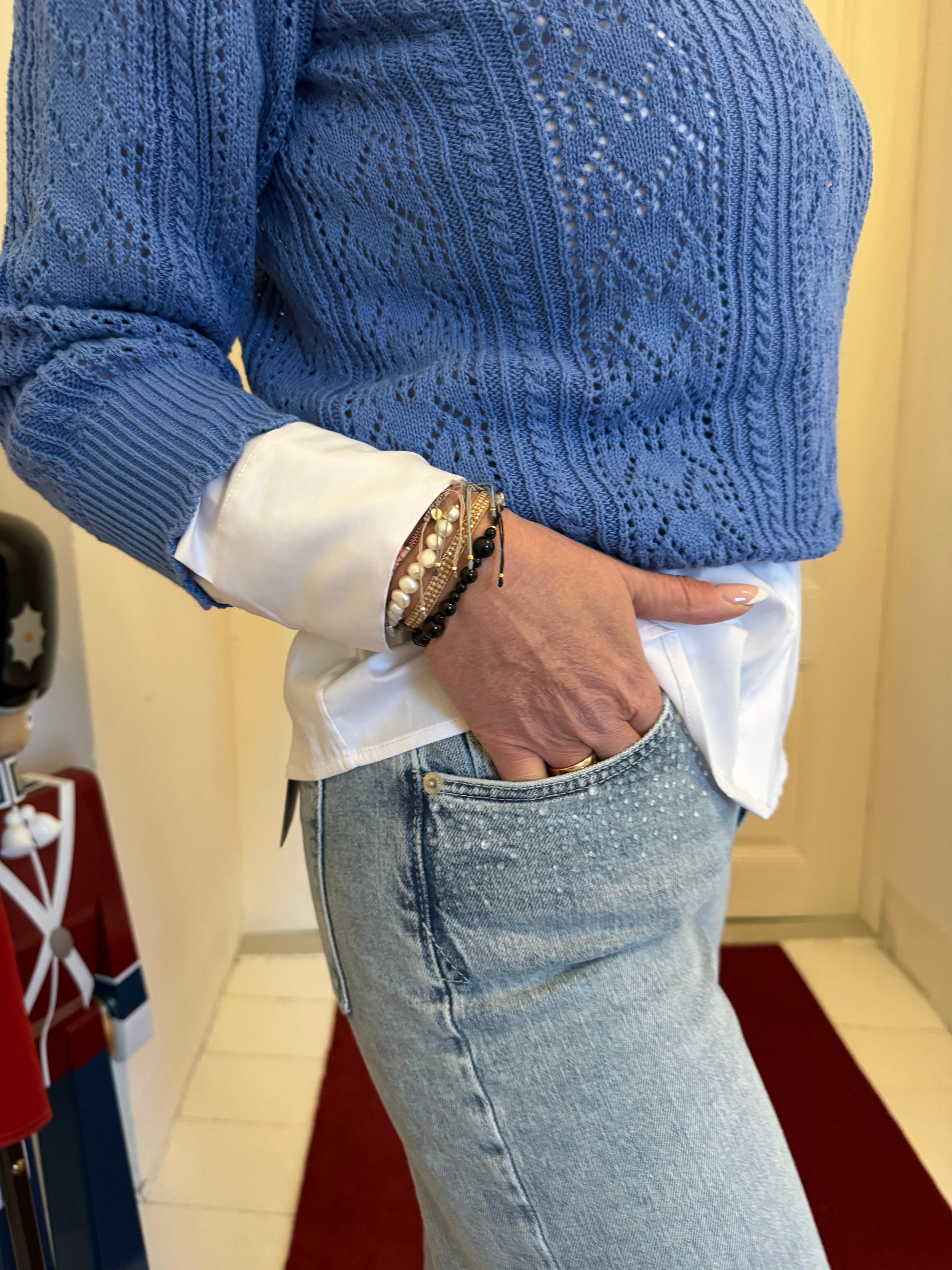 Garcia Jeans - Celia Wide Fit Jeans med Glas Similisten i Light Used