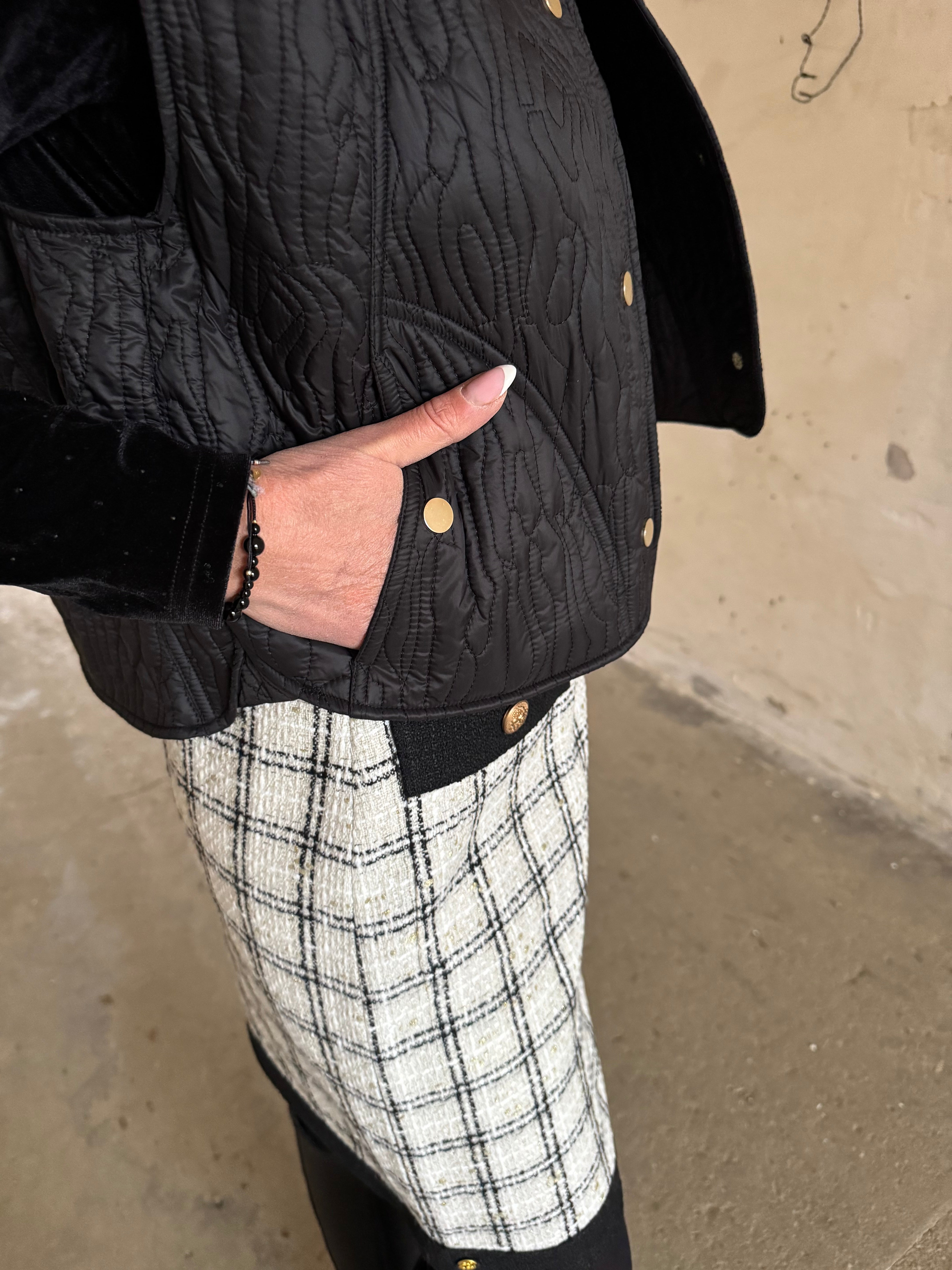 PBO Vest - Puffy Timber Vest i Sort