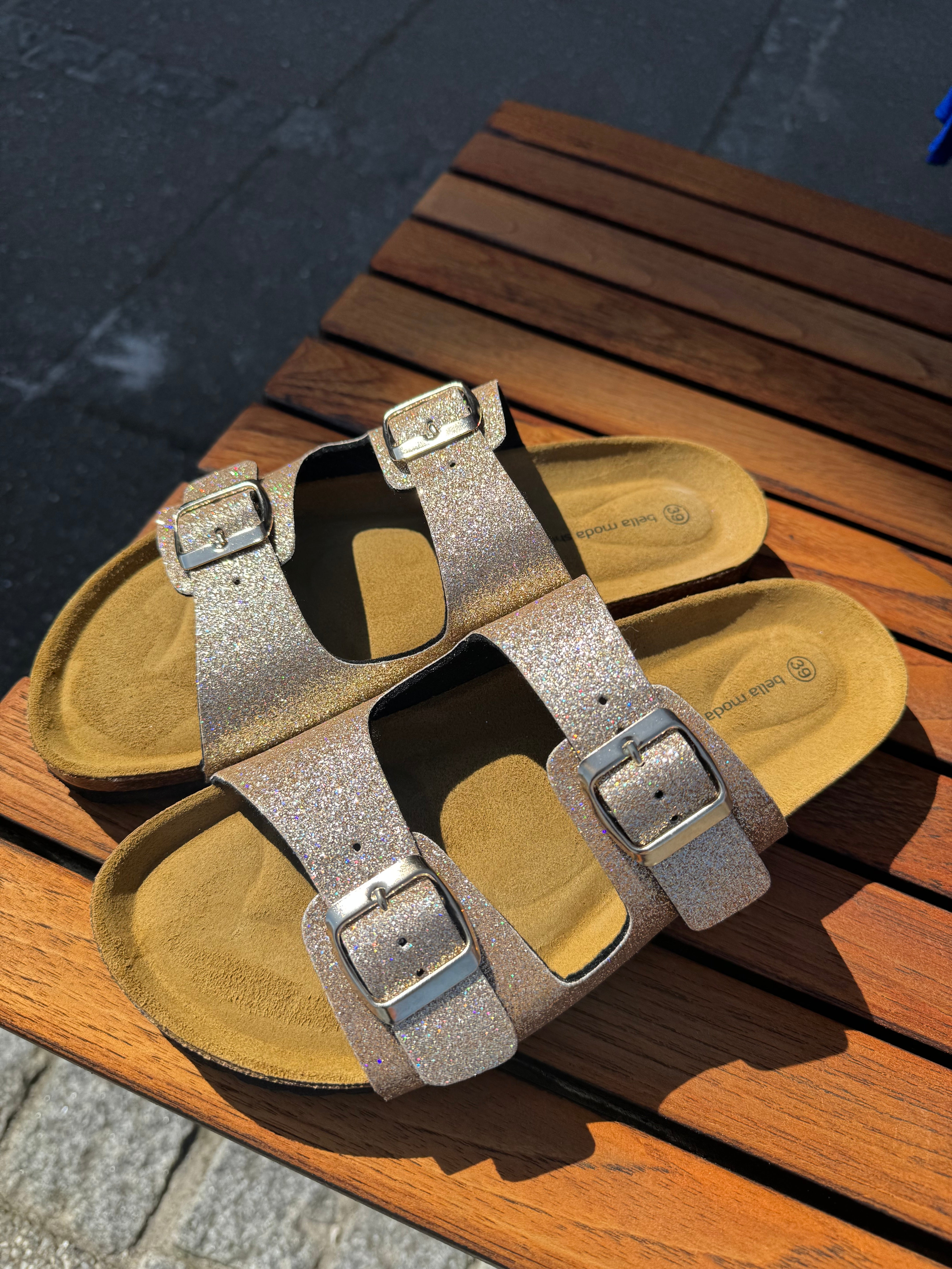 Bella Moda Sandal - BM12 25628P Sandal i Princes Glitter Nude