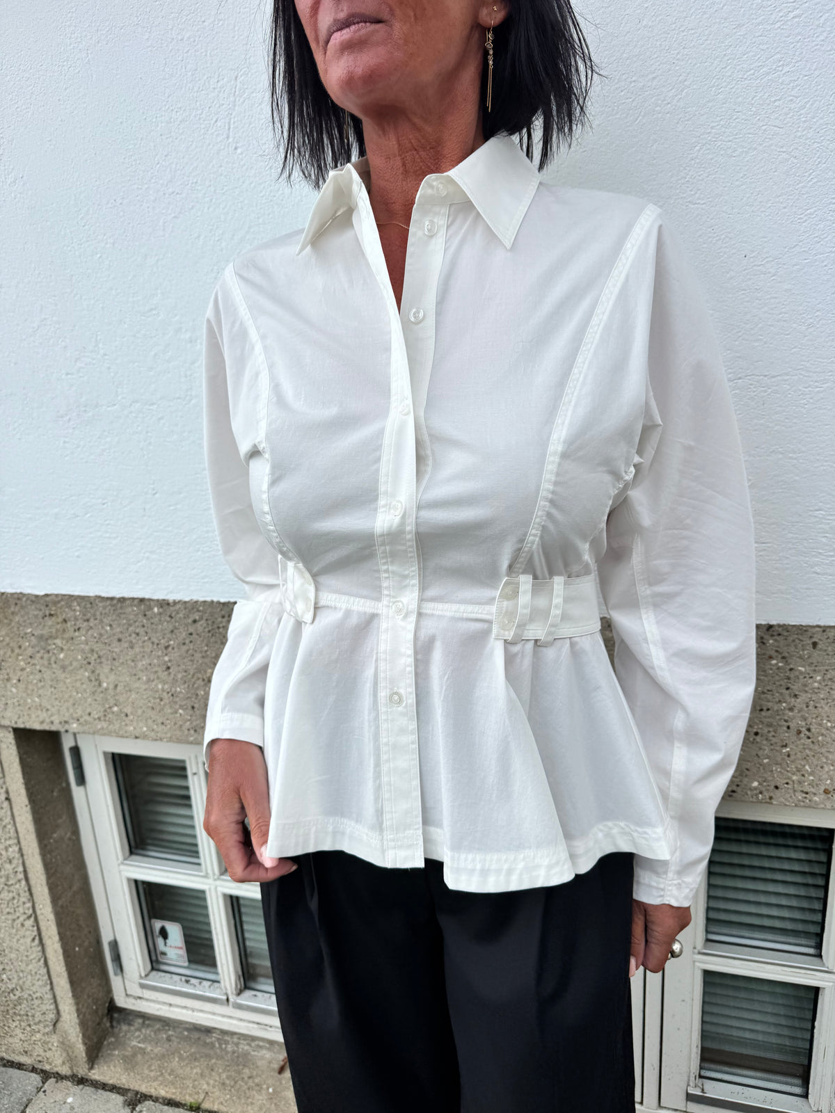 Second Female Skjorte - Viana Skjorte i Egret Hvid