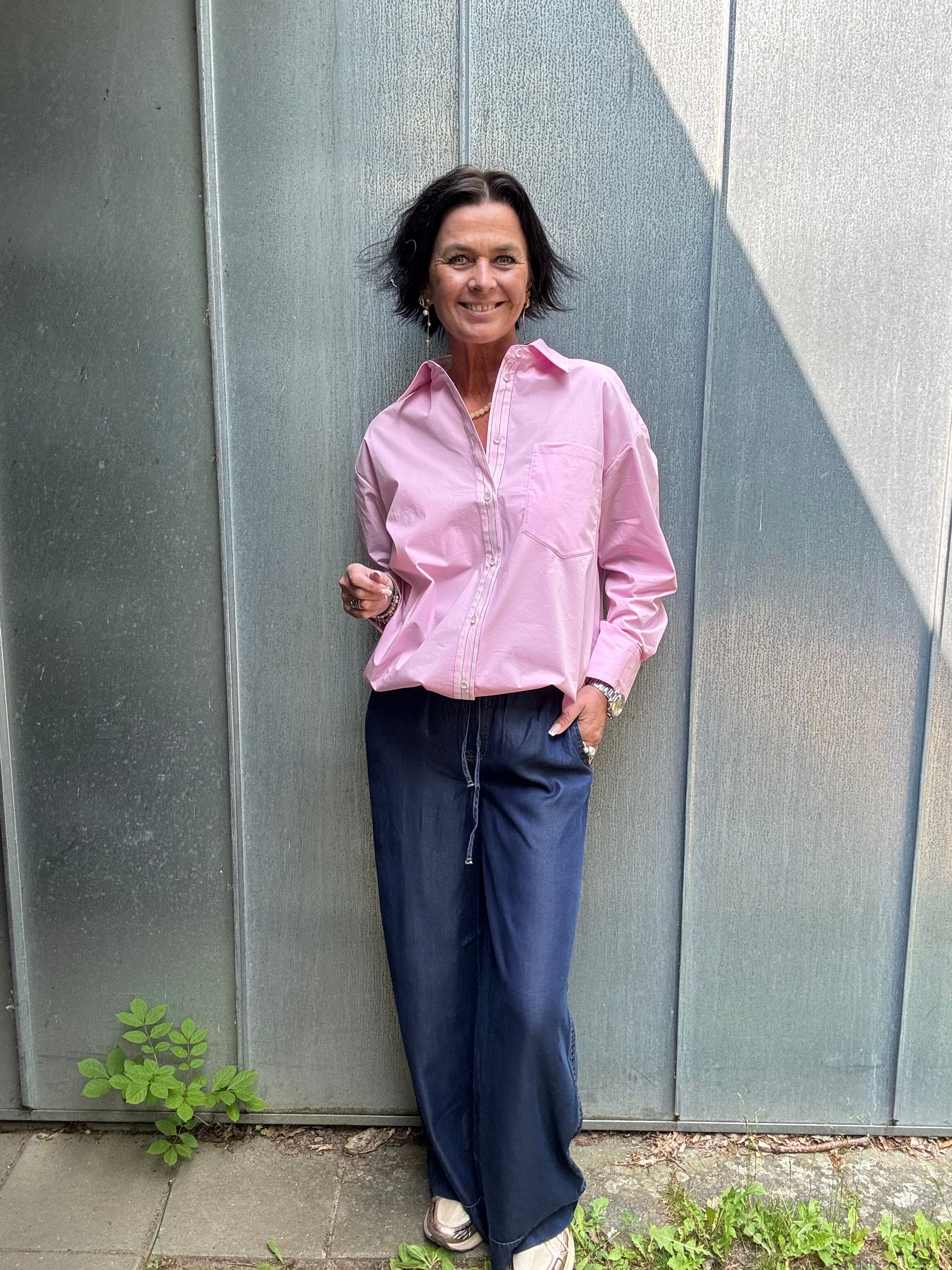 Nümph Bukser - NuMiami Bukser i Dark Blue Denim