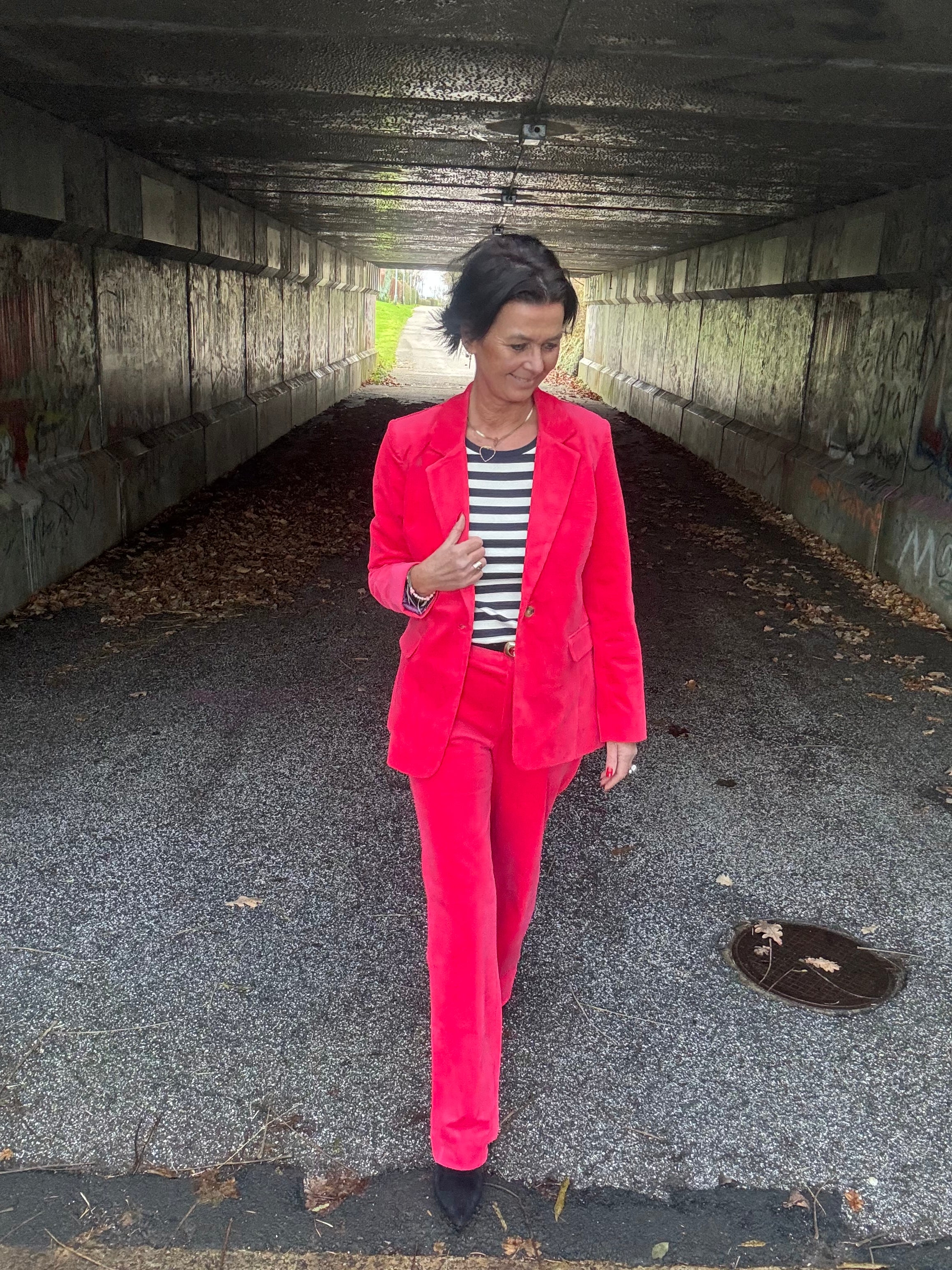 Nümph Bukser - NuDeanna Bukser i Geranium Rød