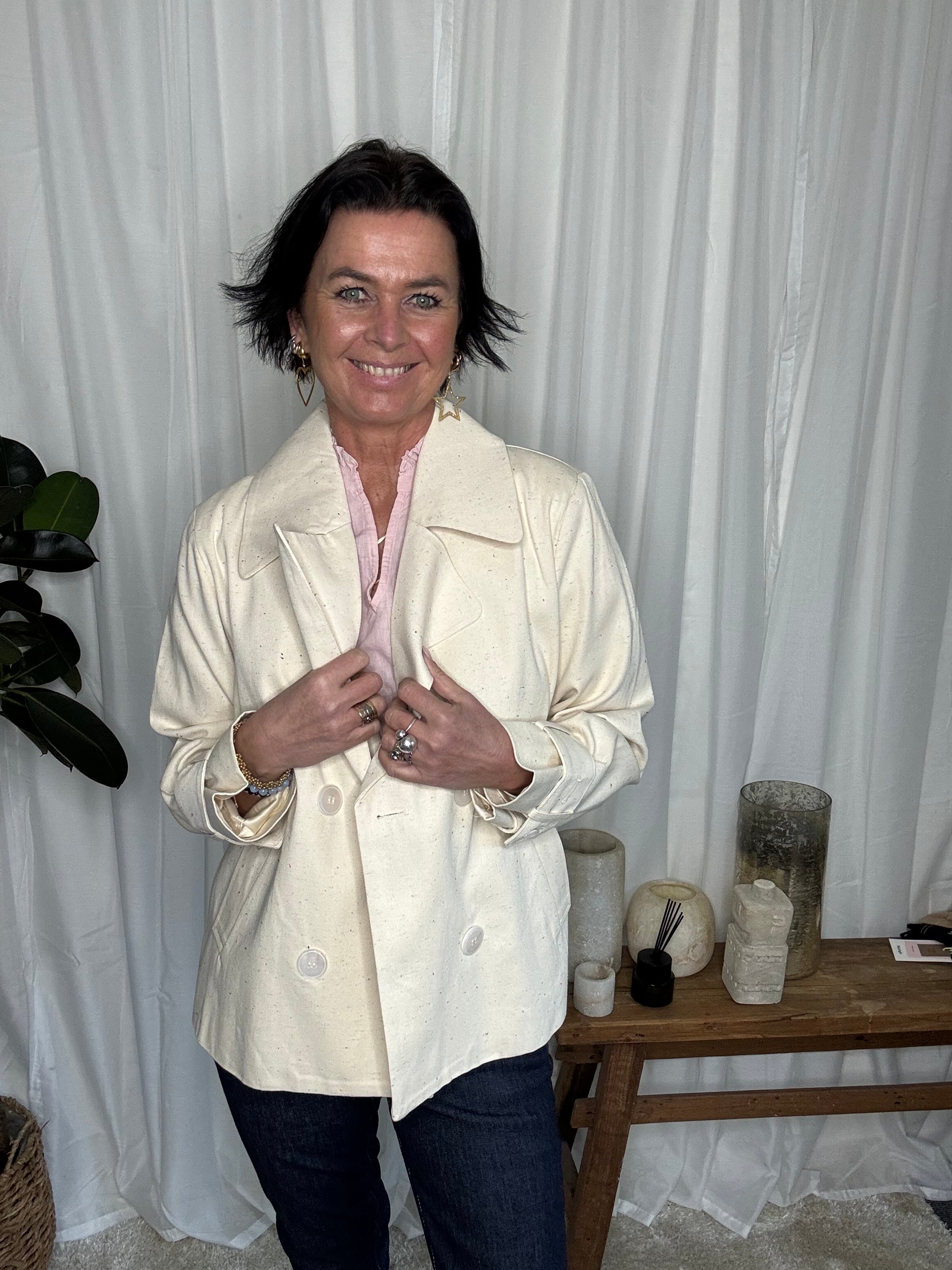 Nümph Jakke - NuSilla Jakke i Pristine