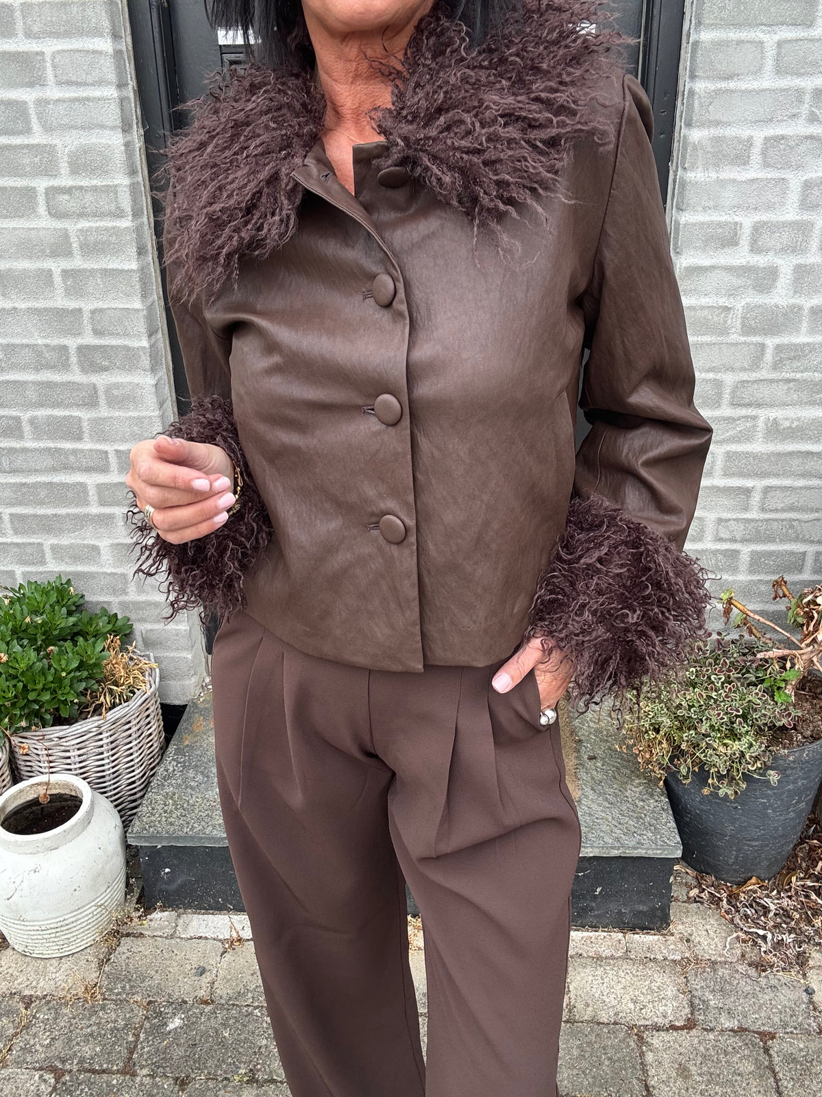 Lollys Laundry Jakke - TracyLL Jakke i Brown