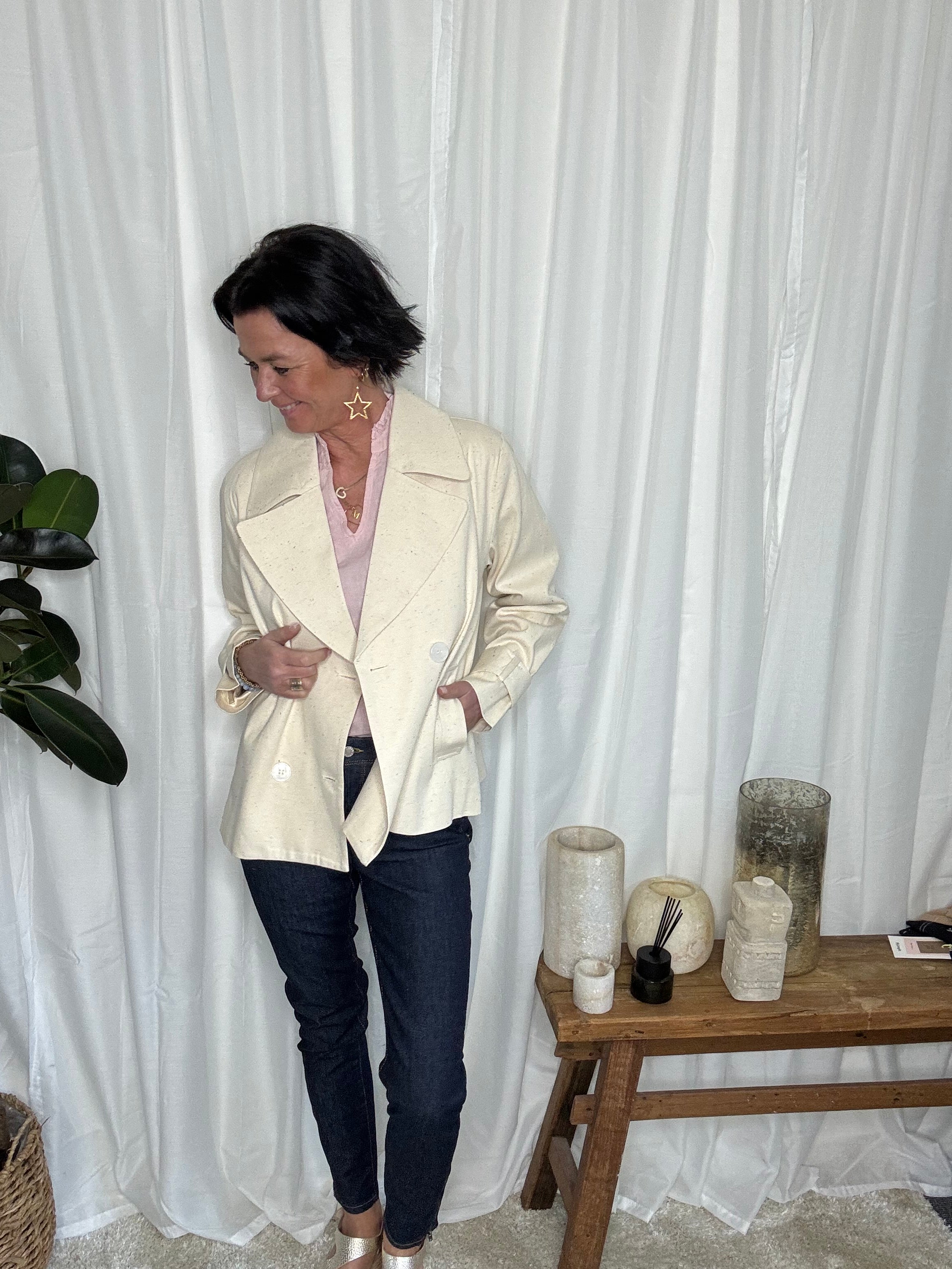 Nümph Jakke - NuSilla Jakke i Pristine