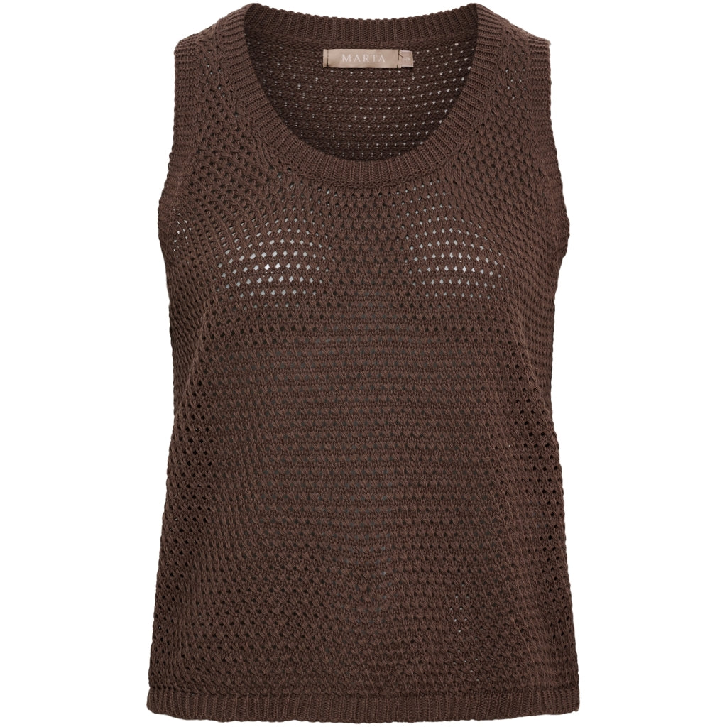 MARTA du château Top - 9689 MdcNayla Strik Top i Caffe