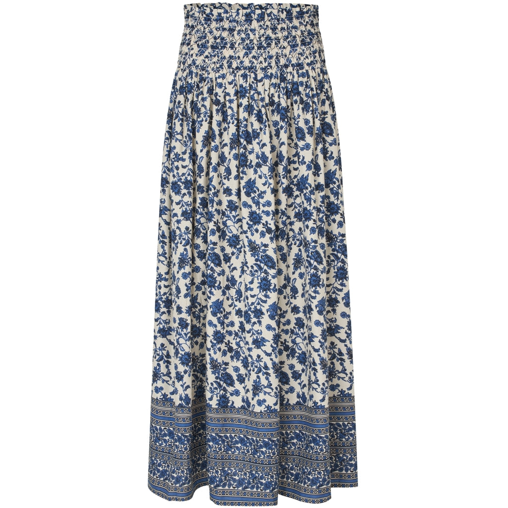 Lollys Laundry Nederdel - MyraLL Maxi Nederdel i Blue