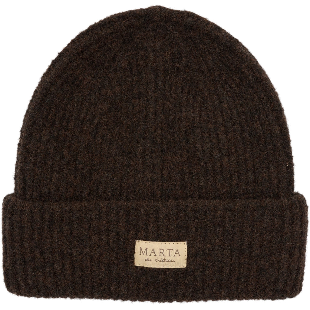 MARTA du château Hue - 151512 MdcDelie Rib Beanie Hue i Brun
