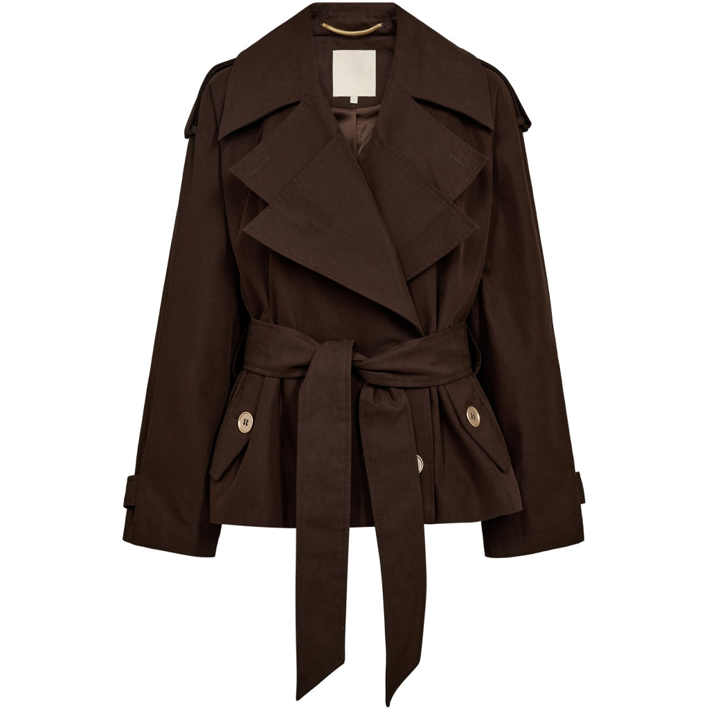 Gossia Jakke - OlgaGO Trenchcoat i Toffe Brun