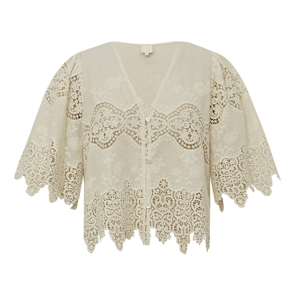 Gossia Bluse - CamiGO Bluse i Creme