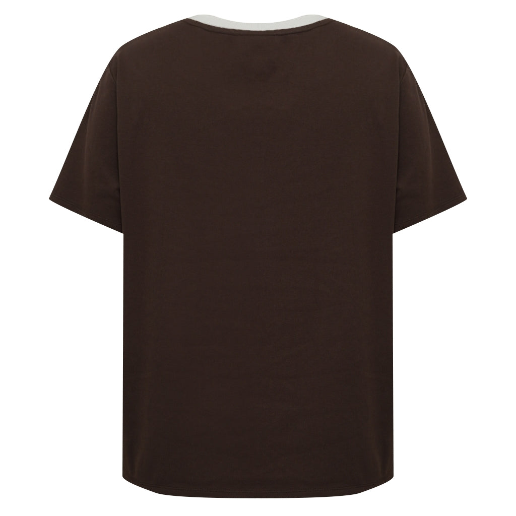 Gossia T-shirt - BasGO T-shirt i Chocolate