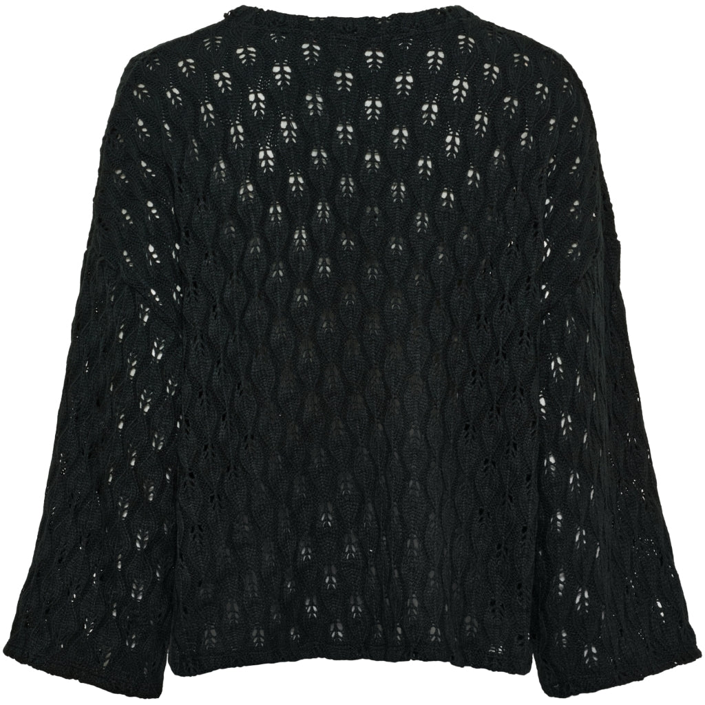 MARTA du château Bluse - 2785 MdcPeach Strik Bluse i Sort