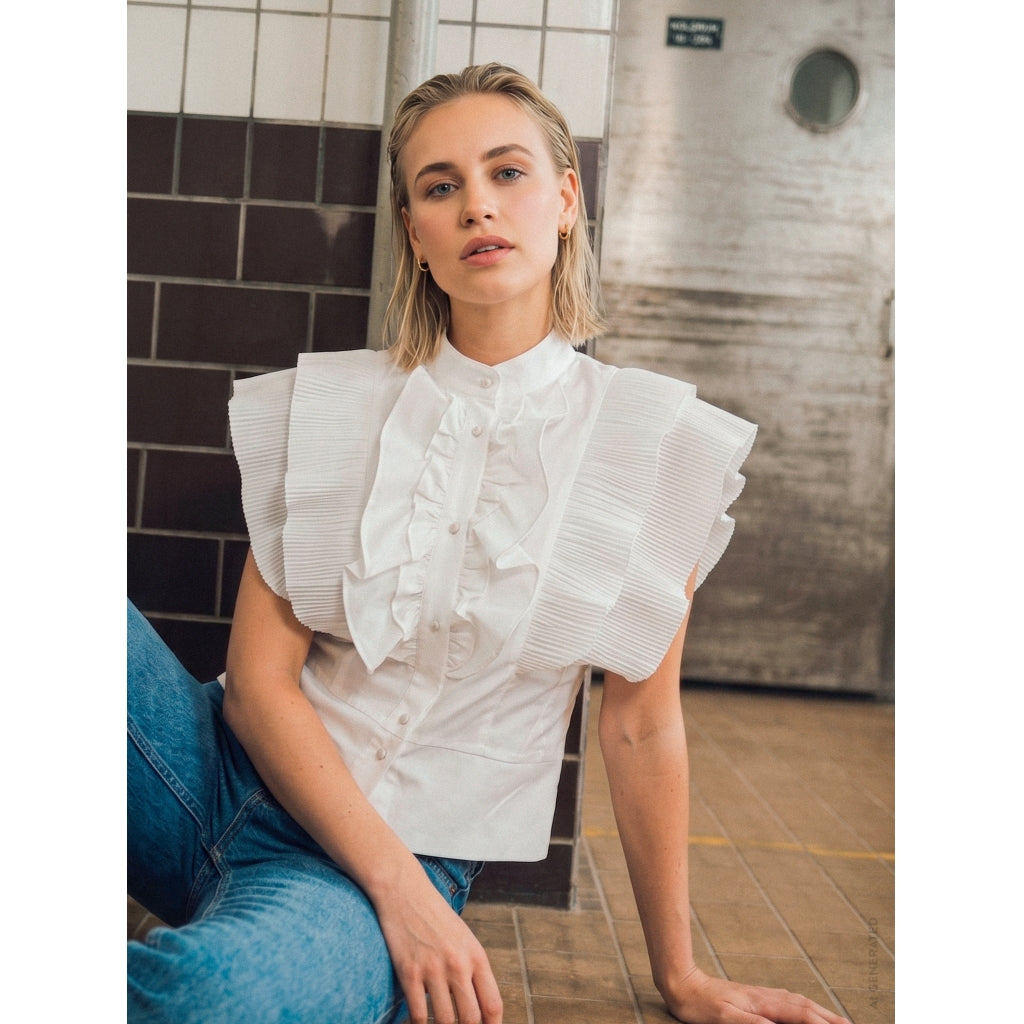 Gossia Bluse - ZalnieGO Bluse i Off-White