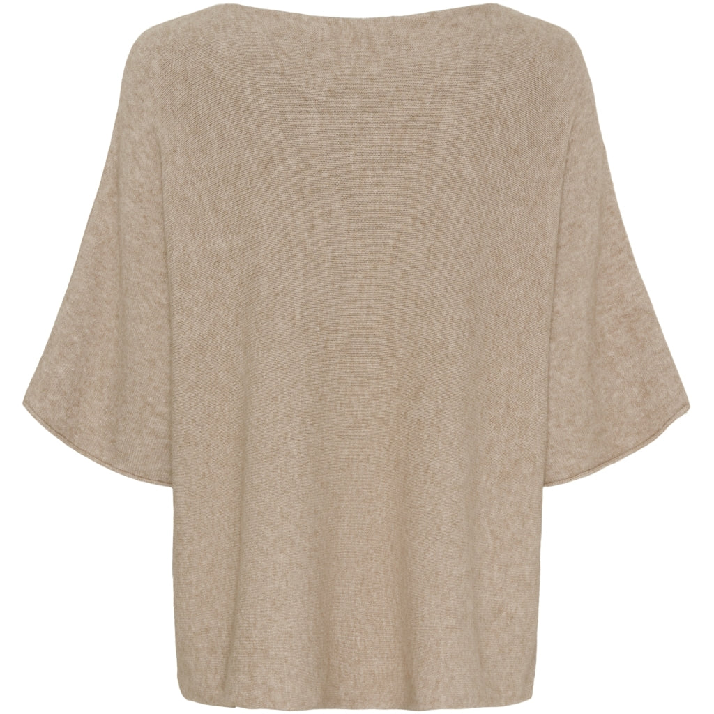 MARTA du château Strik - 5003 MdcSia Strik Bluse i Medium Beige