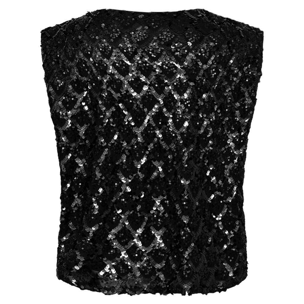 Gossia Top - HollyGO Top i Sort