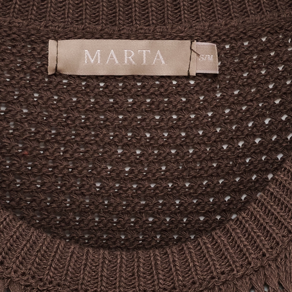 MARTA du château Top - 9689 MdcNayla Strik Top i Caffe