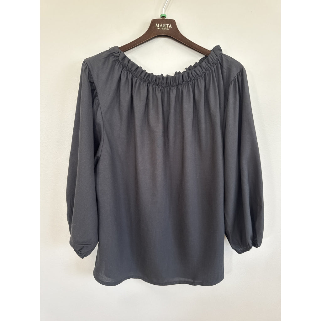 MARTA du château Bluse - 8558 MdcJuniper Bluse i Sort