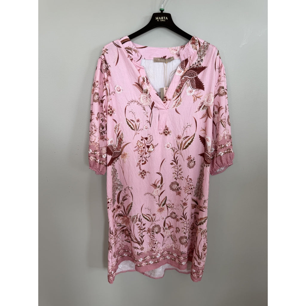 MARTA du château Kjole - 7474 MdcGoldie Kjole i Rosa3142tps