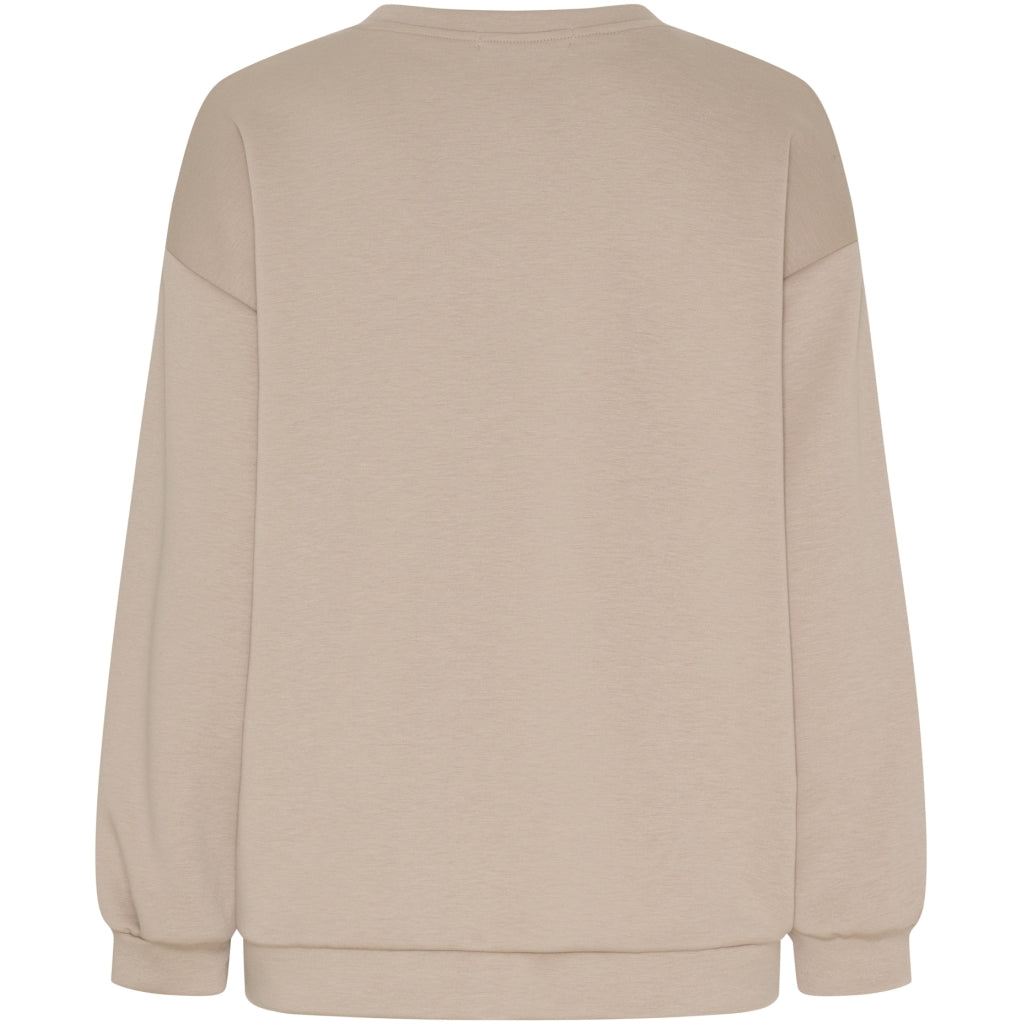 MARTA du château Strik - MdcHibiscus Sweatshirt i Beige New