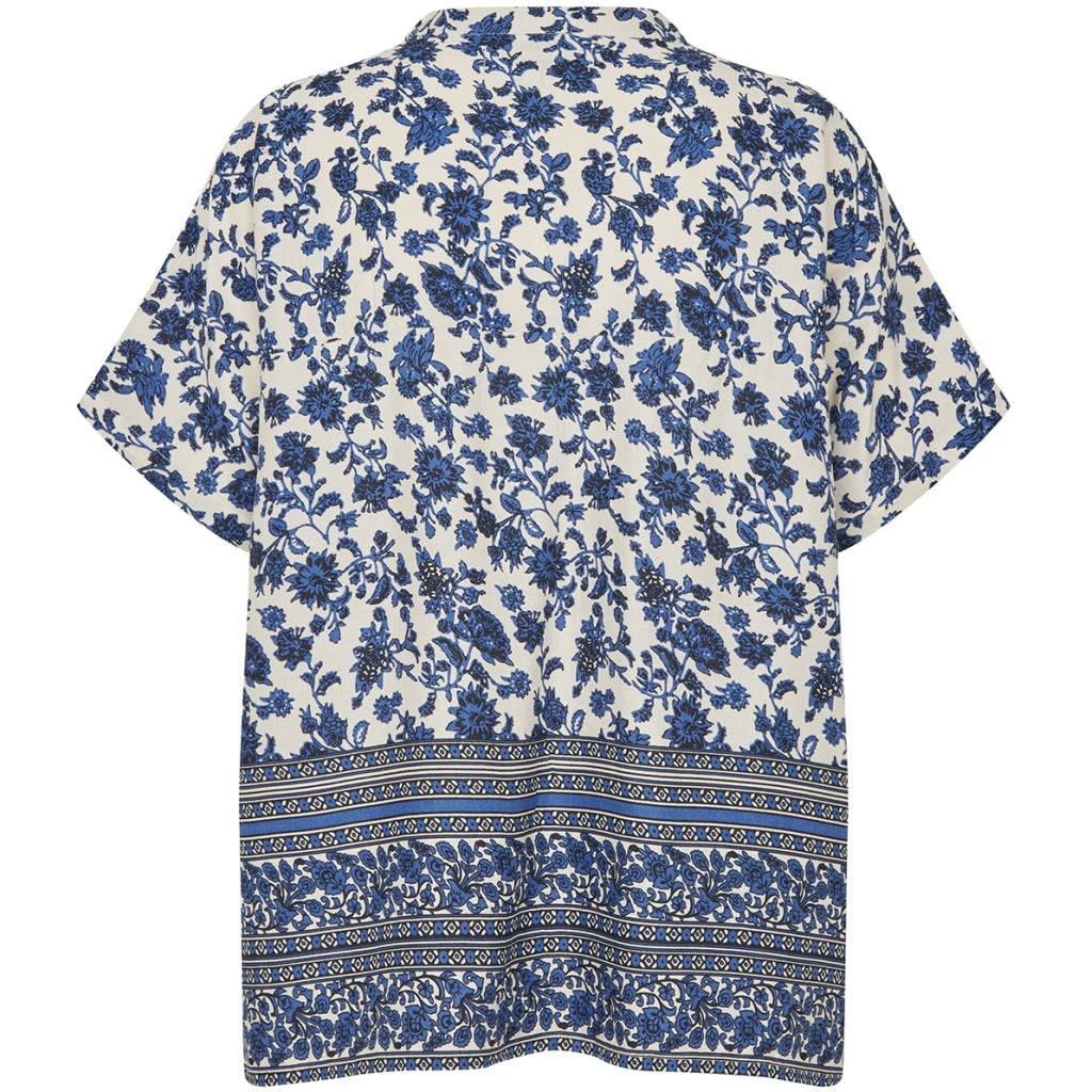 Lollys Laundry Skjorte - MyaLL Skjorte SS i Blue