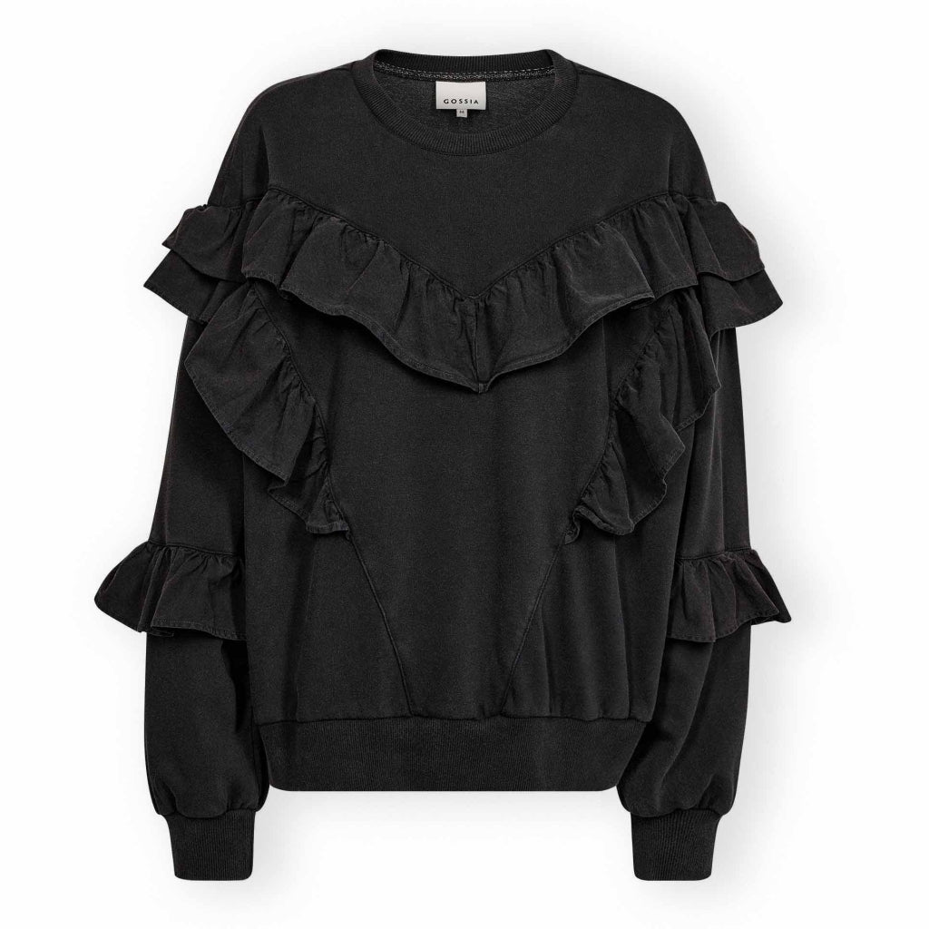 Gossia Sweat - KieGO Sweat i Black Washed