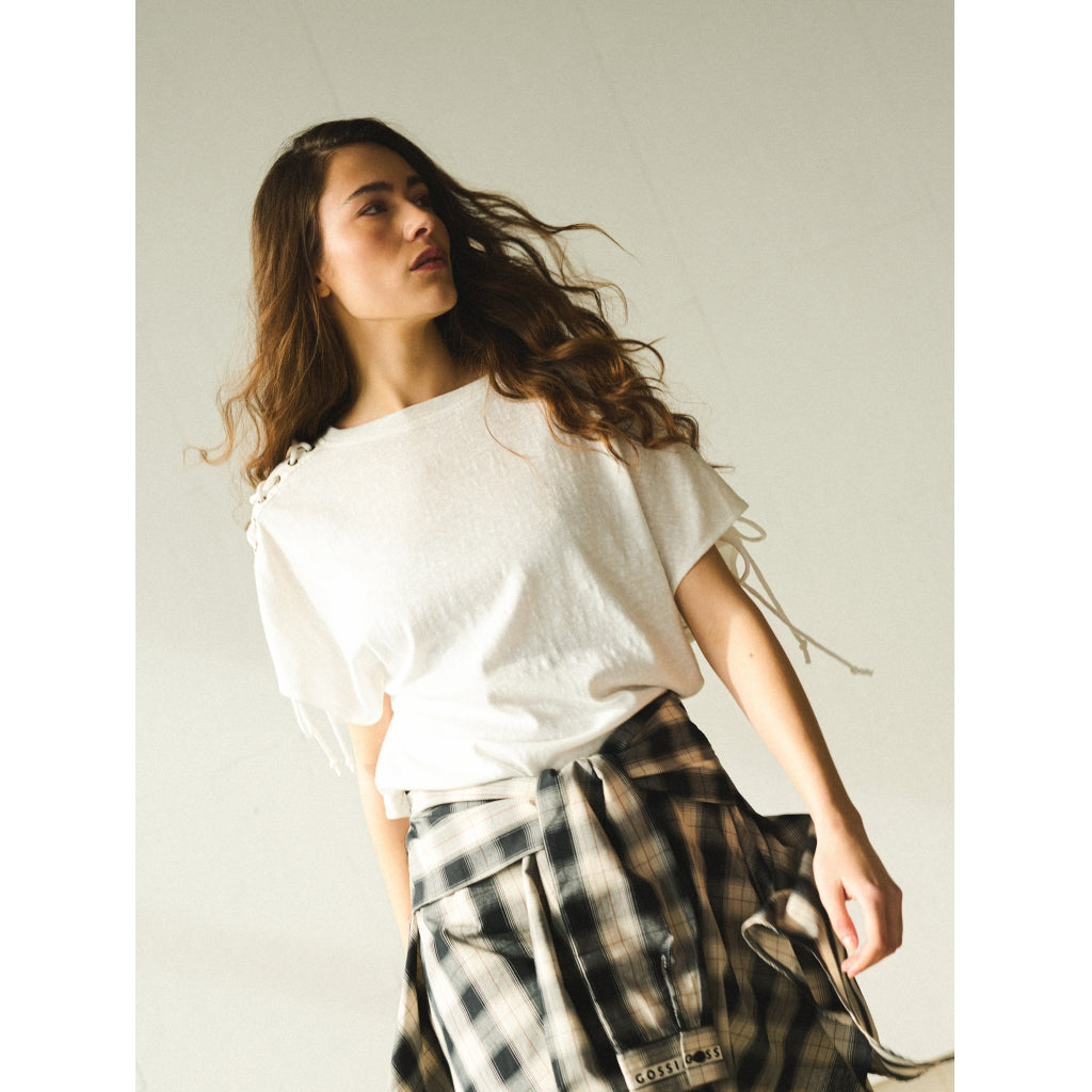 Gossia T-shirt - CarminaGO T-shirt i Hvid