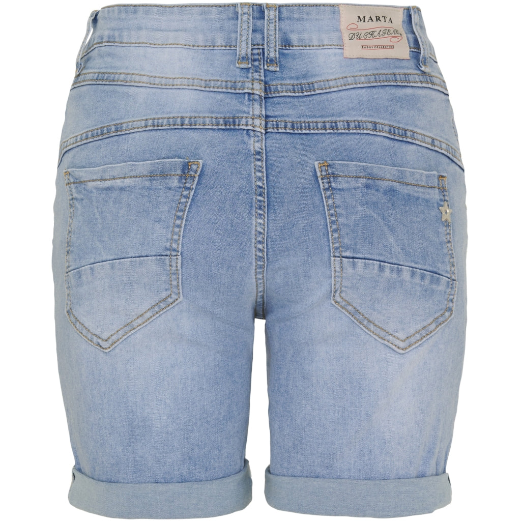 MARTA du château Shorts - S26157 MdcSamara Shorts i Denim