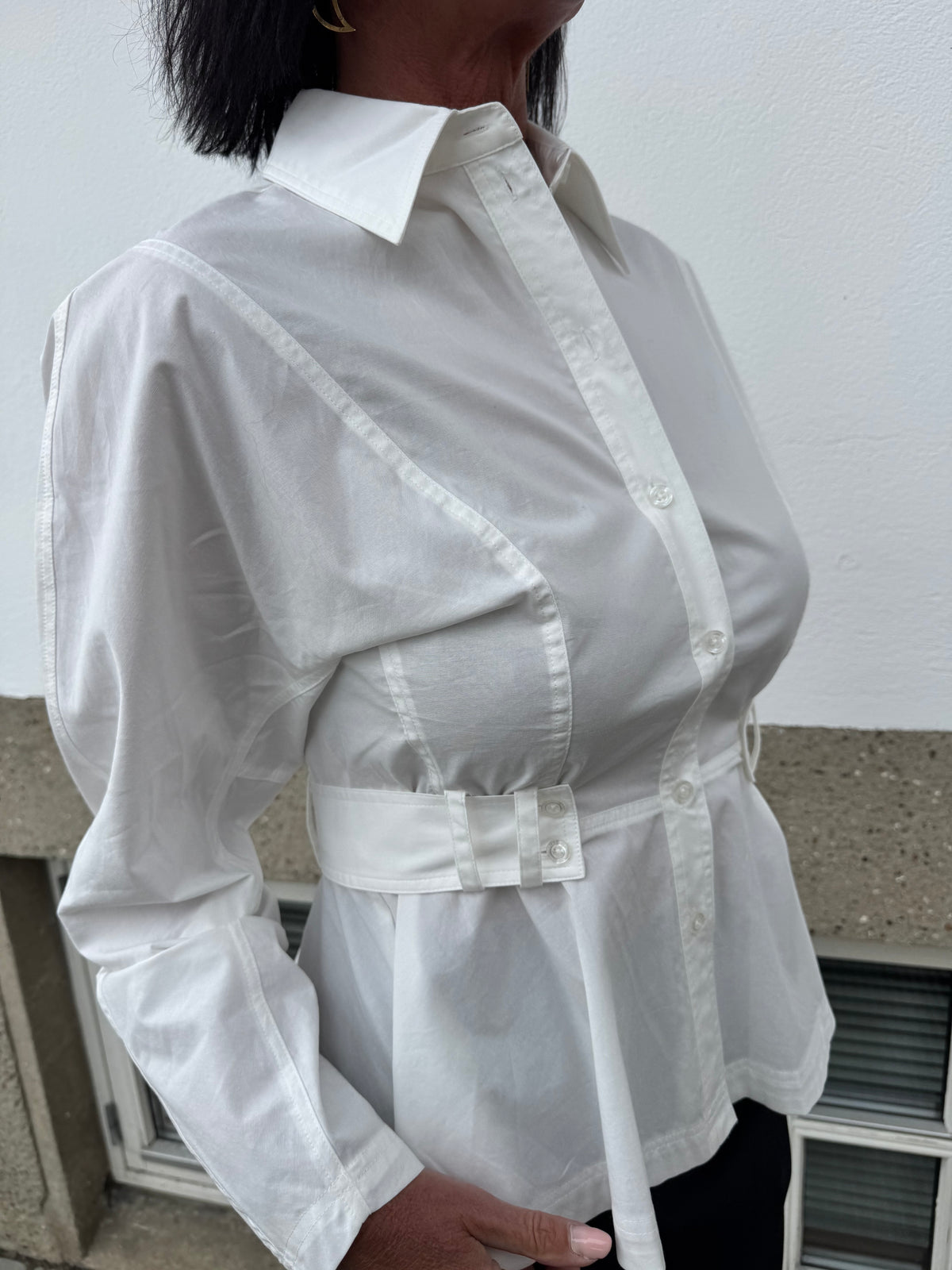 Second Female Skjorte - Viana Skjorte i Egret Hvid