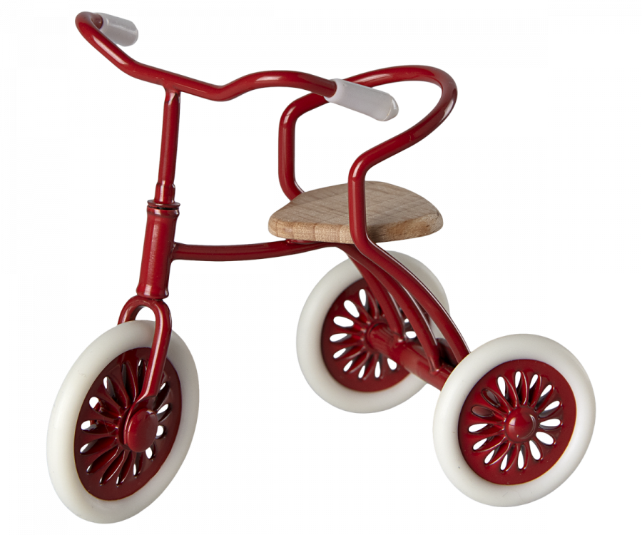 Maileg Cykel - Abri á Tricycle, Cykel til Mus i Rød