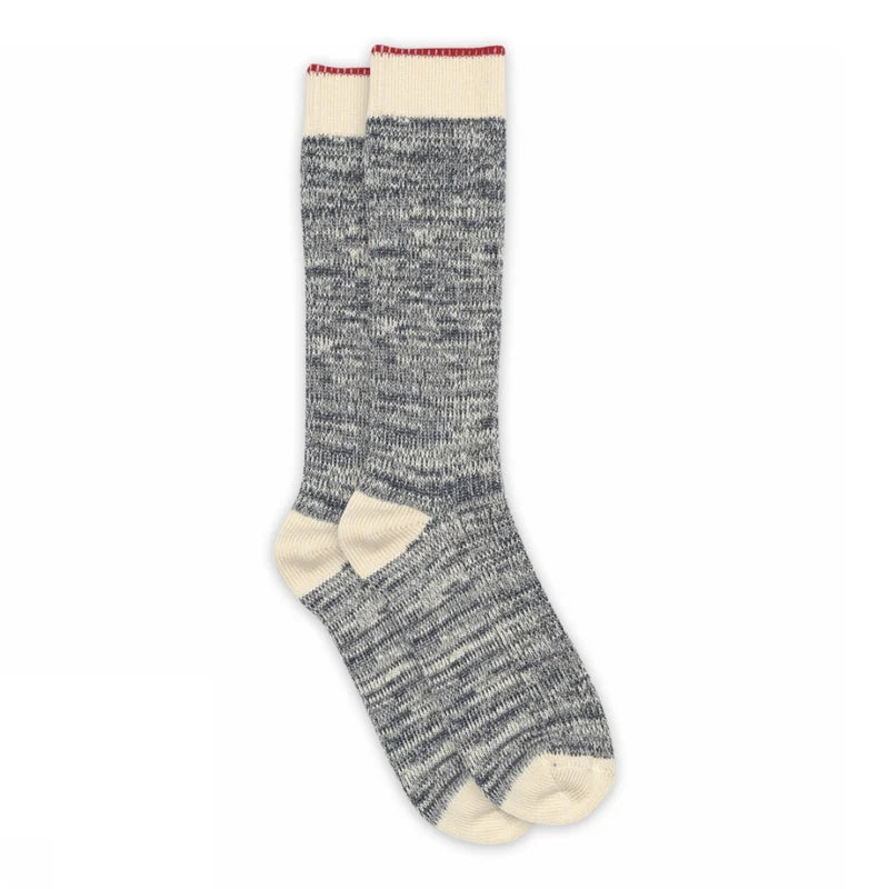 MP Women Strømper - 59545 Ulrika Lange Strømper i Dark Denim Melange