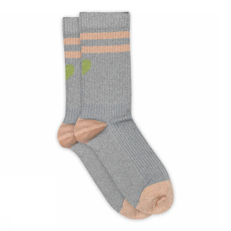 MP Women Strømper - 79755 Elga Glitter Strømper i Stone Blue