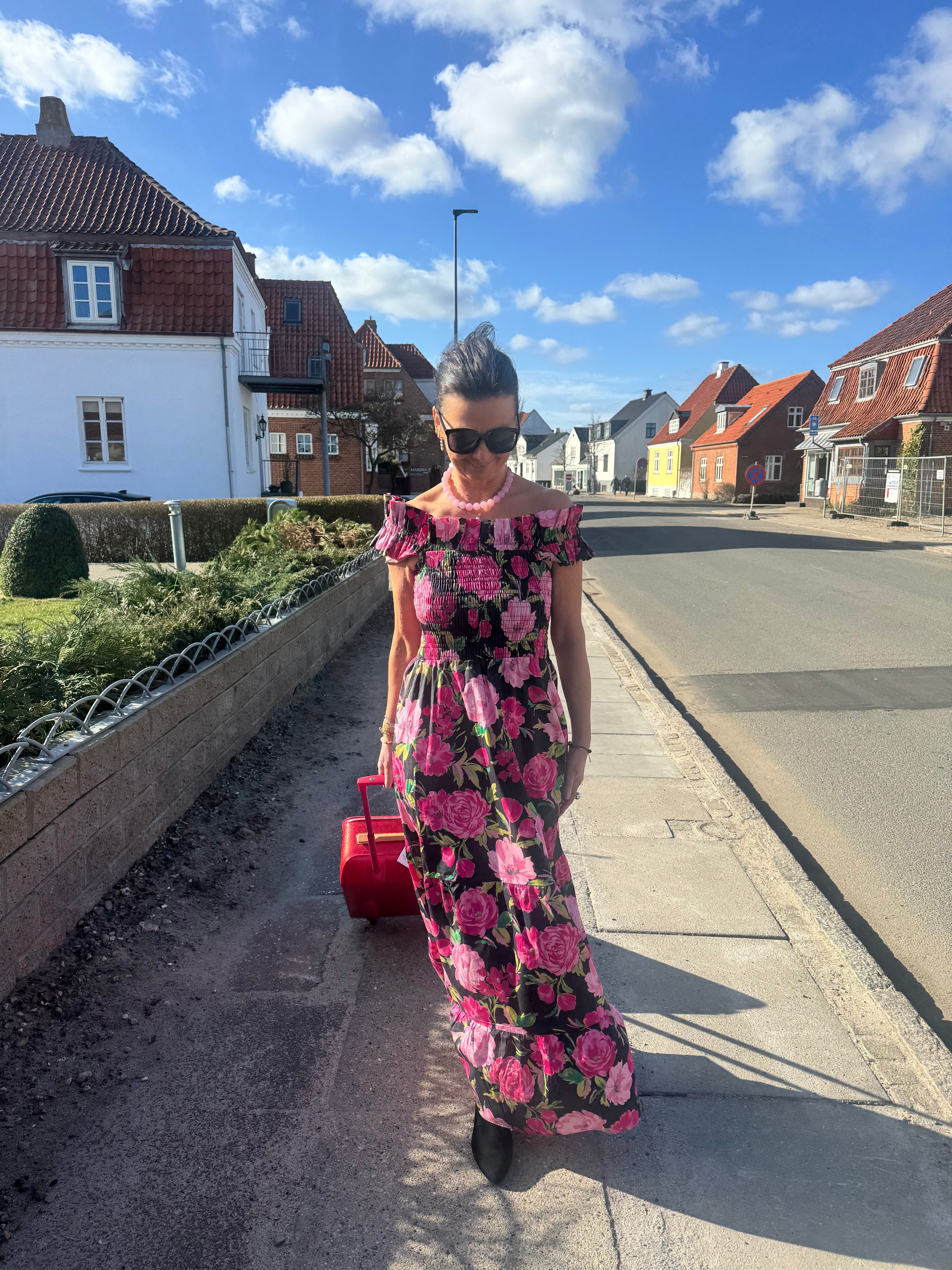 CRÁS Kjole - CapriCras Kjole i Floral Rpmance