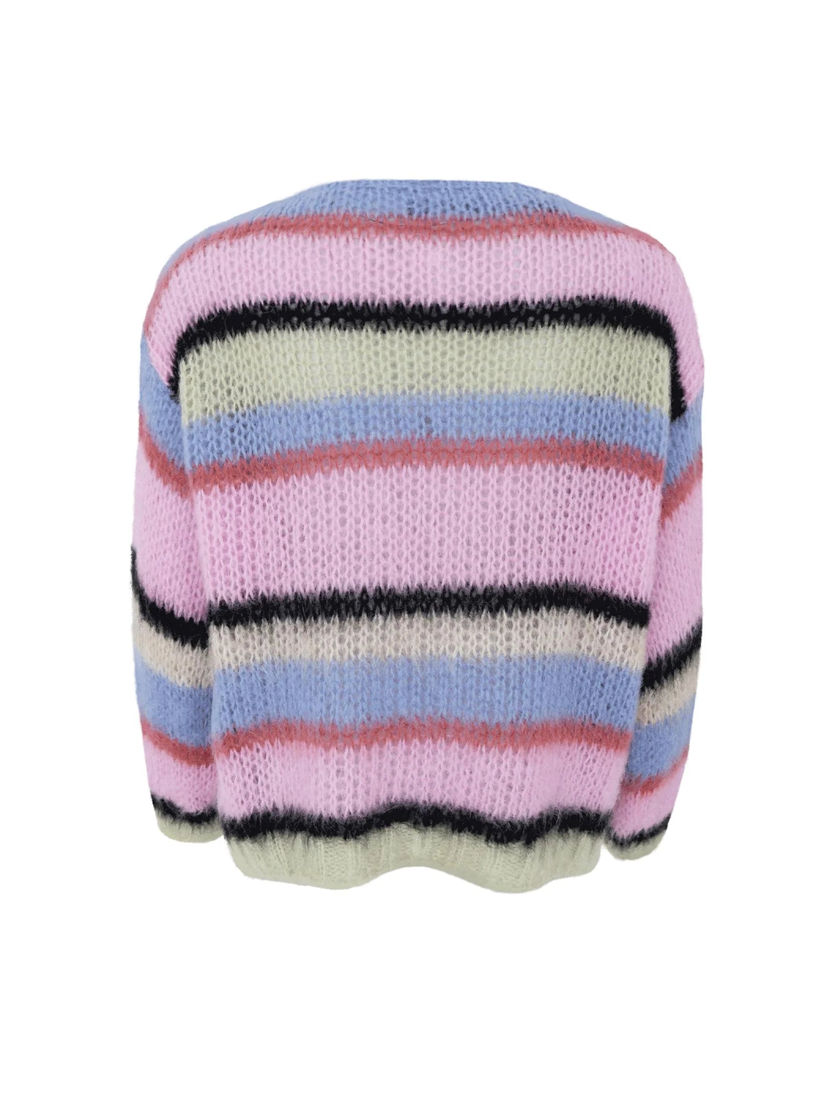 Black Colour Strik - BcFrey Stribet Strik i Soft Candy