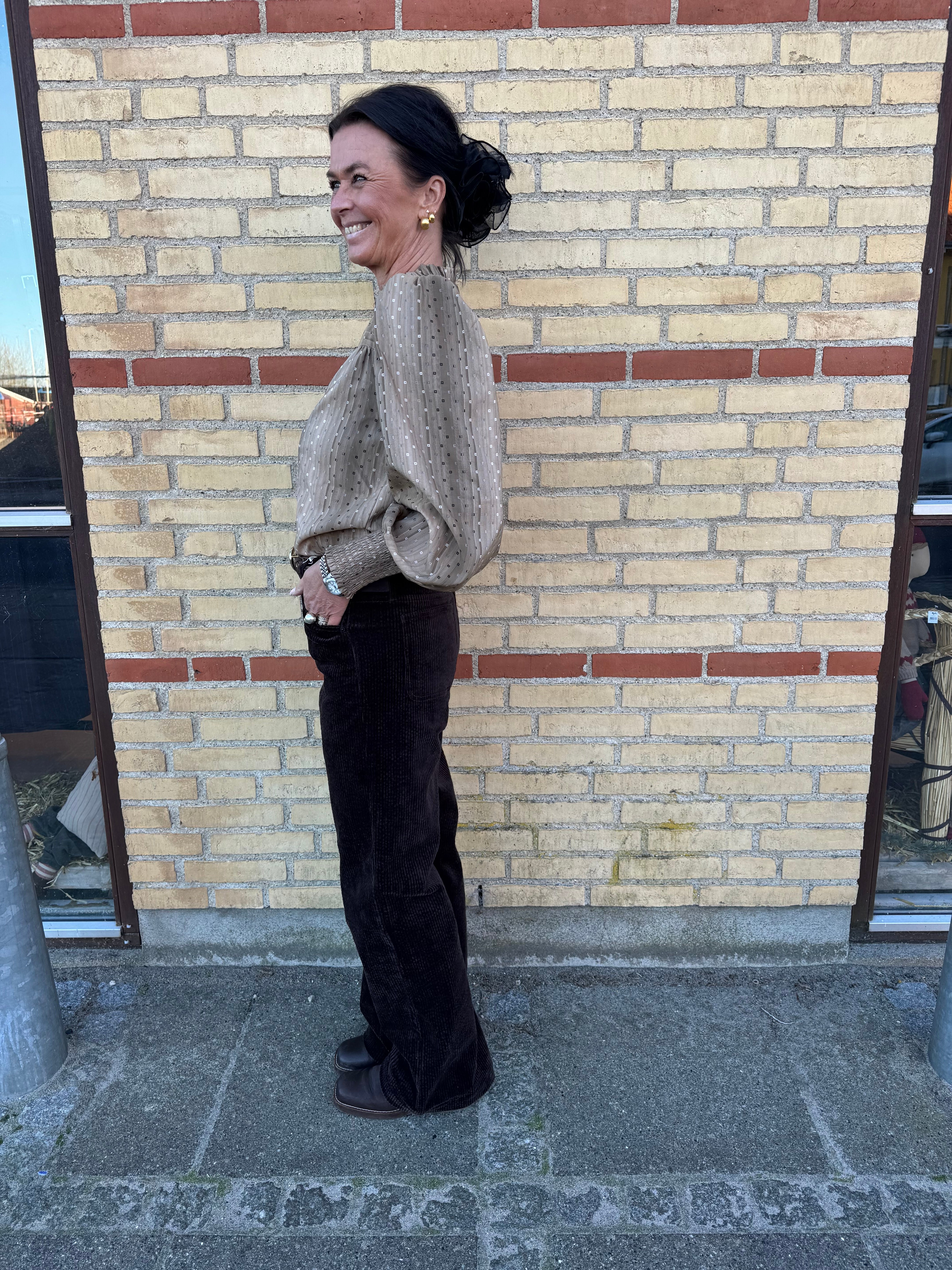 Co´Couture Skjorte - OllyCC Skjorte i Walnut