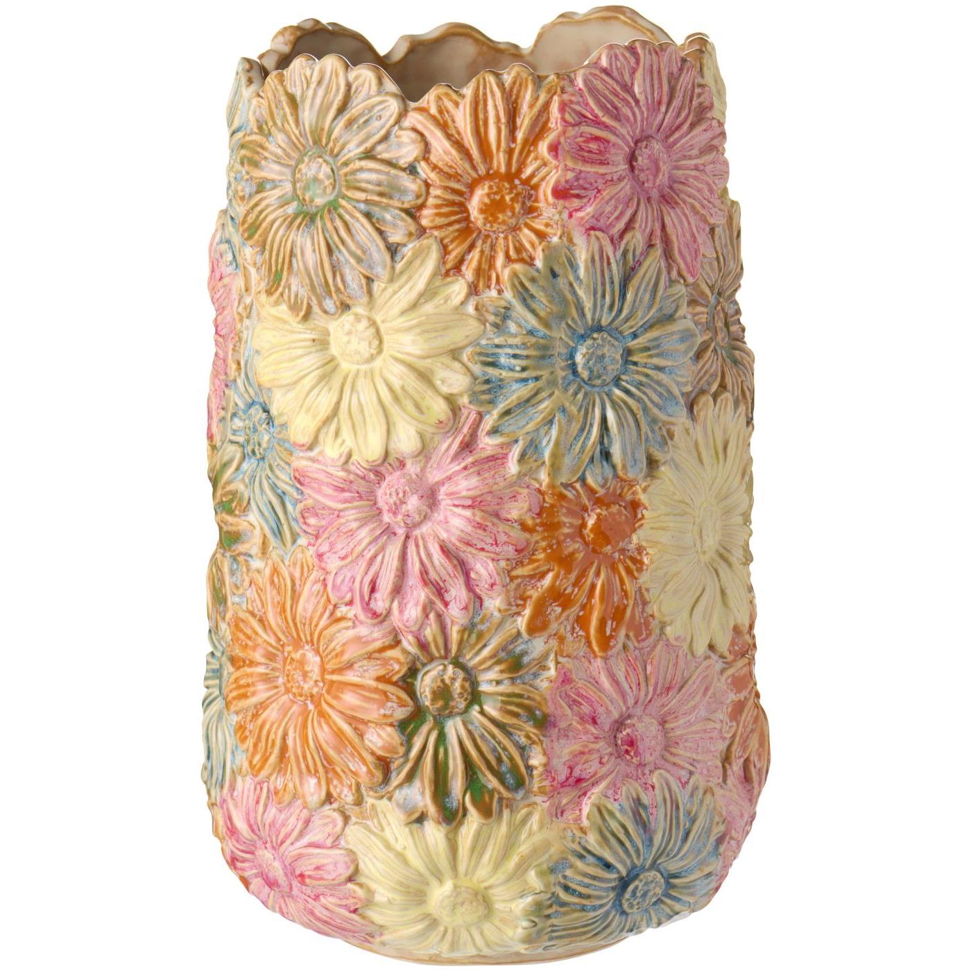 IB Laursen Vase - Vase Daisy i Multifarvet Blomster