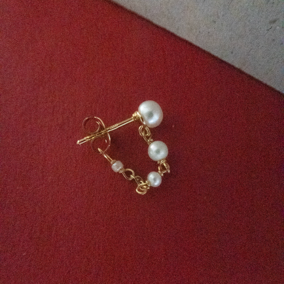 Stine A Ørering - Cälin Ørering Med Ferskvands Perler