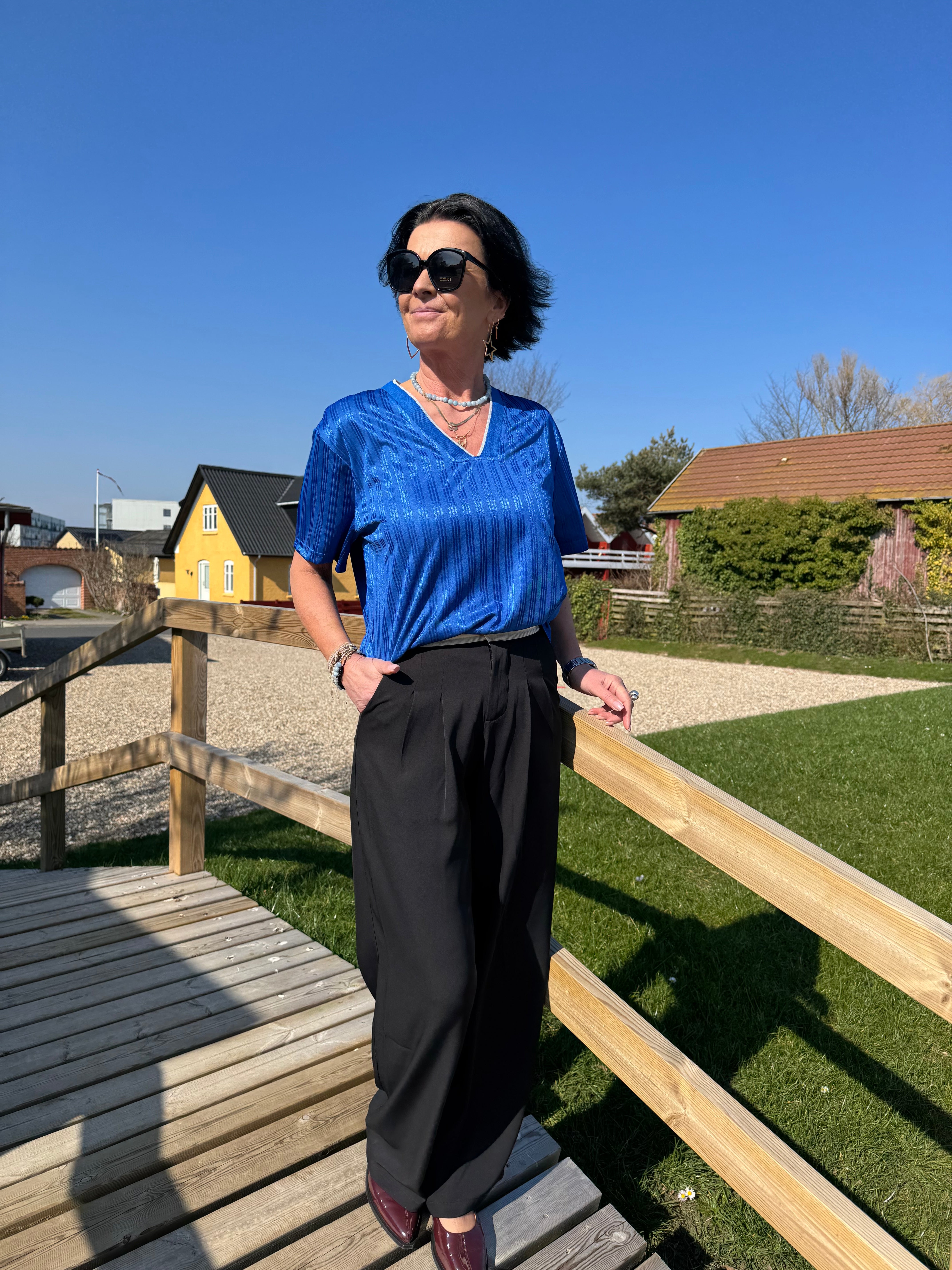 Gossia T-shirt - TiraGO T-shirt i Blå