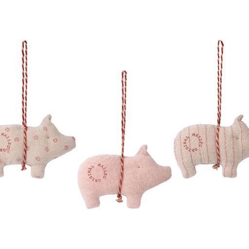 Maileg - Stof Ornamenter 3 Grise