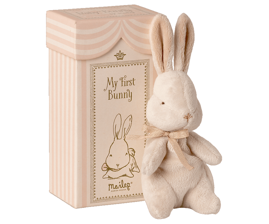 Maileg Bamse - Min Første Kanin i Dusty Rose