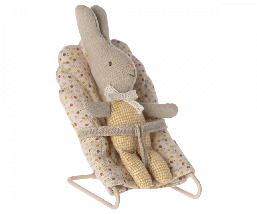 Maileg My - Kanin My i Gul Check