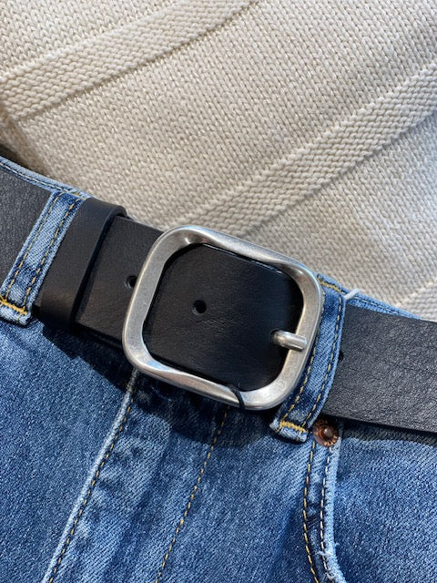 Depeche Bælte - 16074 Jeans Bælte i Sort
