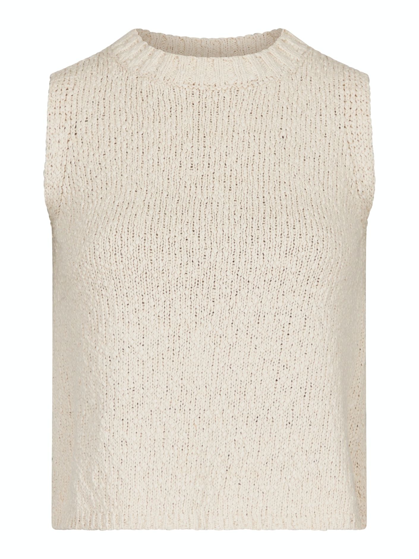 Neo Noir Vest - Virena Strik Vest i Sand