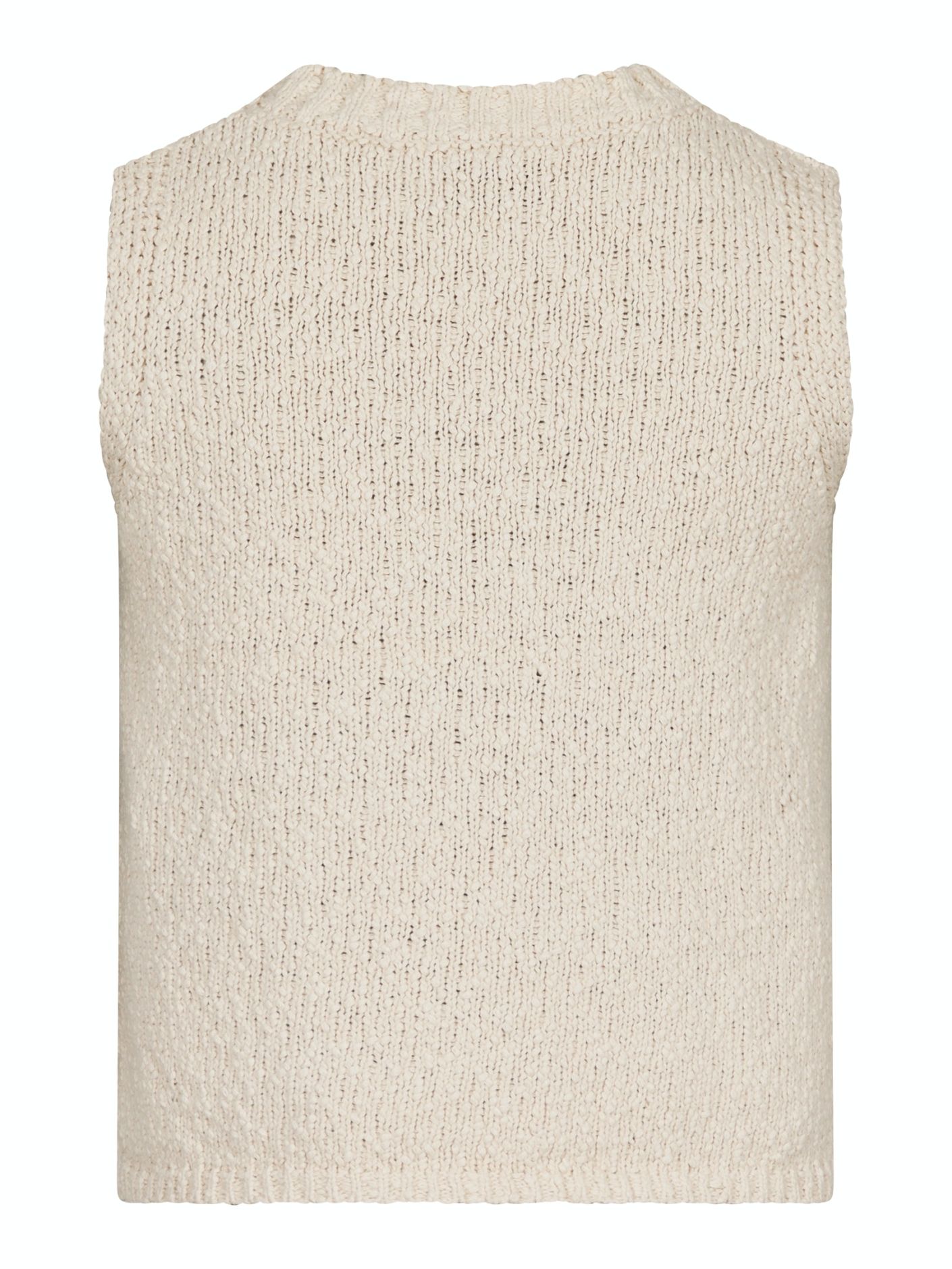 Neo Noir Vest - Virena Strik Vest i Sand