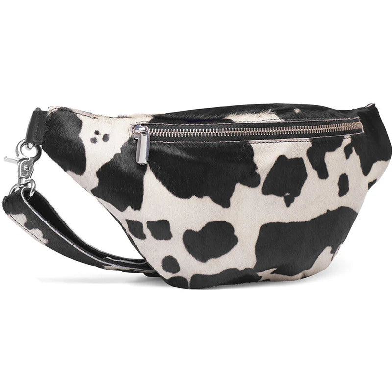 Depeche Bumbag - 16394 Cow Bumbag i Sort