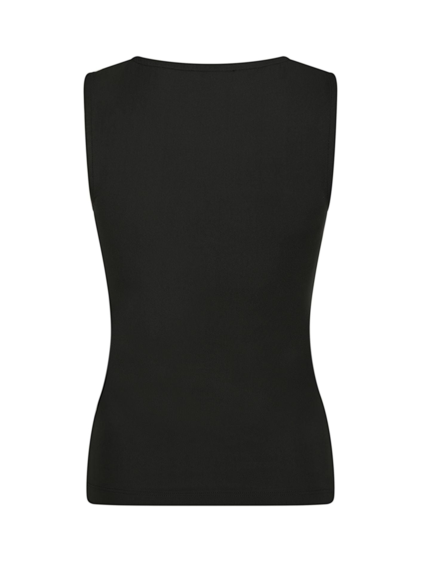 Neo Noir Top - Ditty Jersey Top i Sort