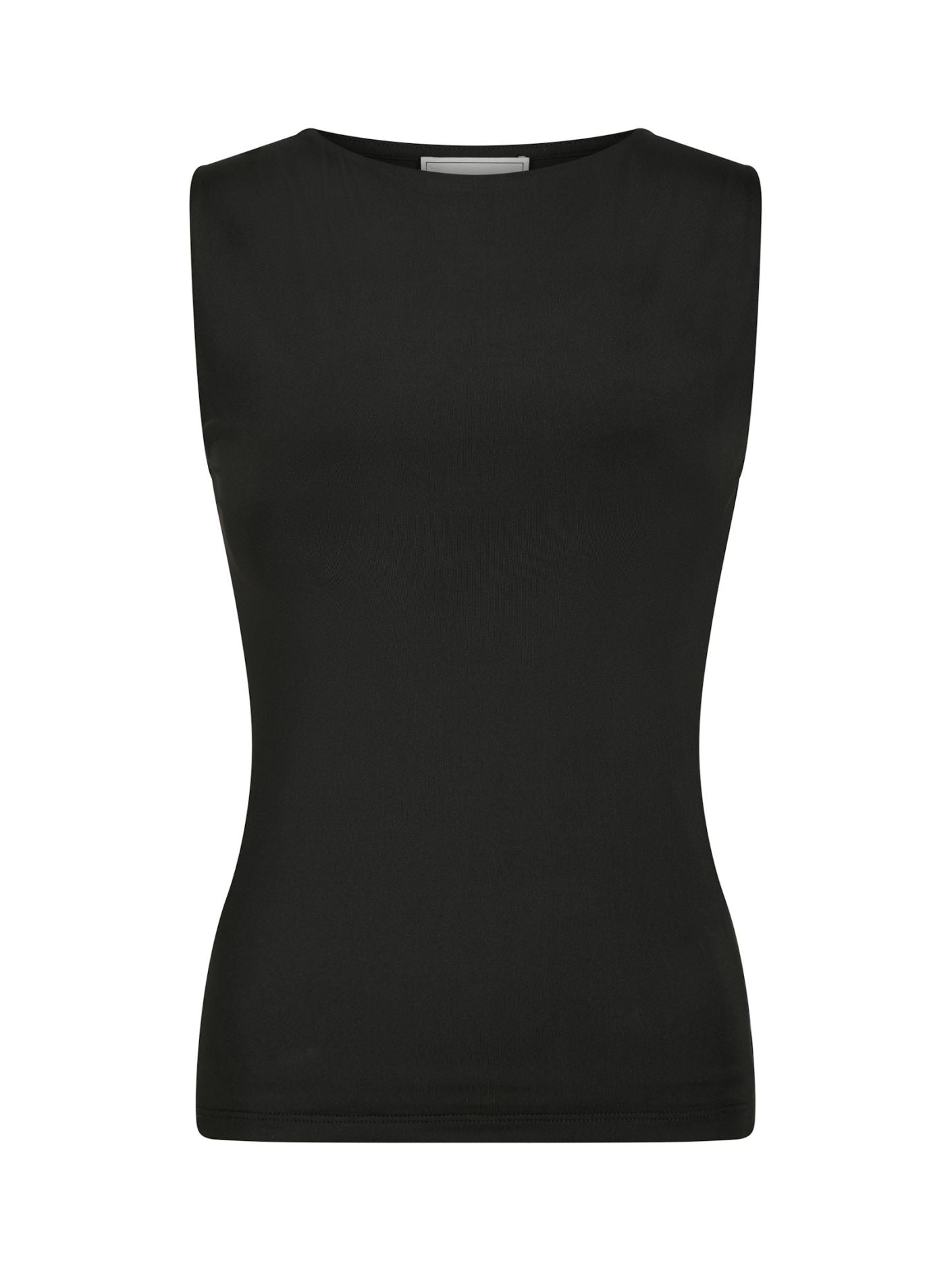 Neo Noir Top - Ditty Jersey Top i Sort